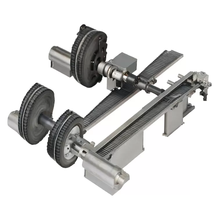 What feeding mechanisms are common (roller, chain, push-pull)?