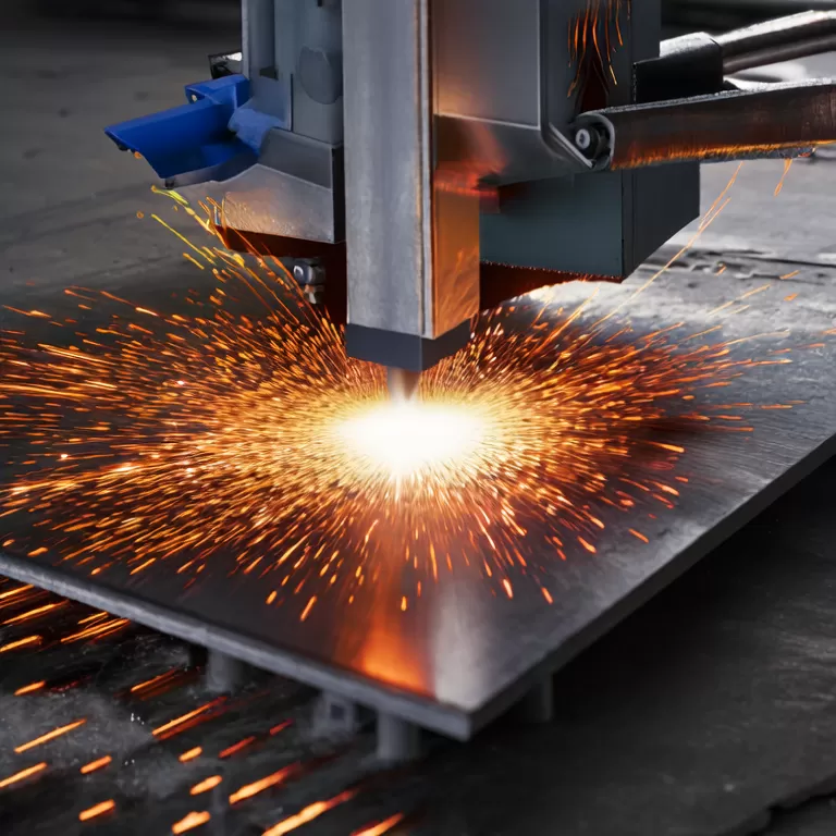 What level of tolerance and edge quality can be achieved in plate cutting?