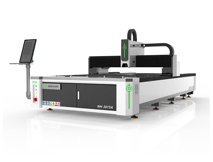 Single Platform Plate Fiber Laser Cutting Machine