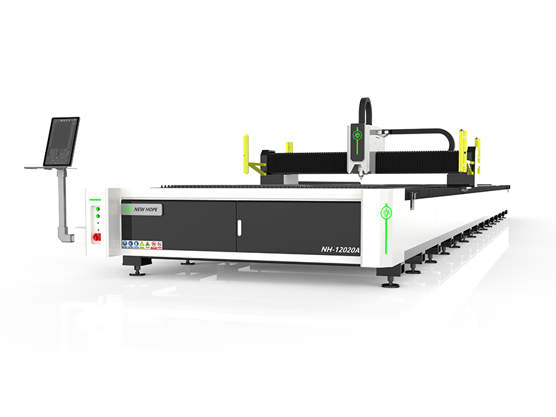 Single platform plate fiber laser cutting machine