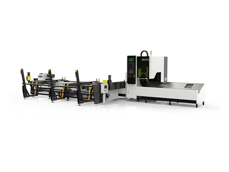 Horizontal pipe cutting machine