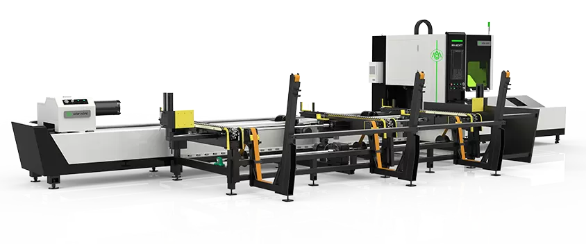 Fully automatic feeding horizontal pipe cutting machine