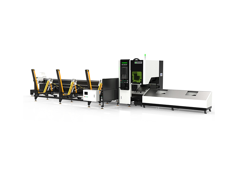 Side-mounted pipe cutting machine