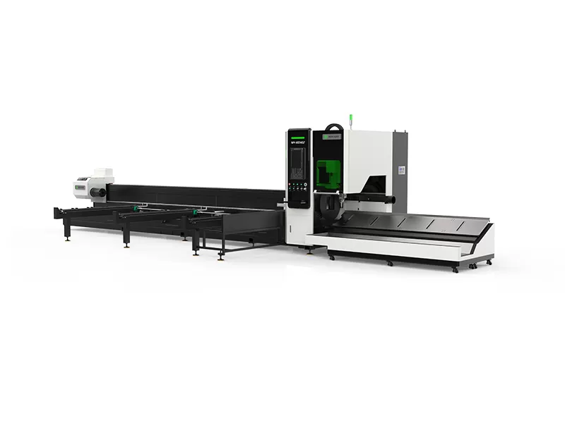 Side-mounted pipe cutting machine