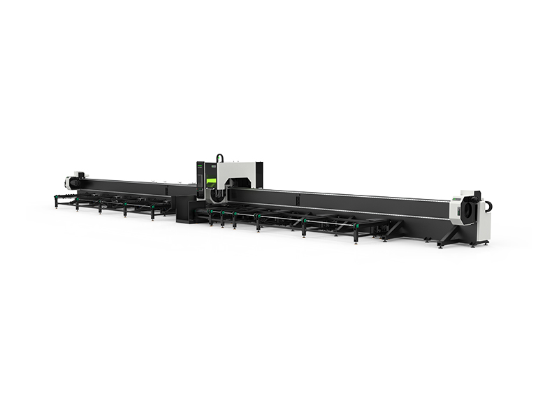 Side-mounted pipe cutting machine