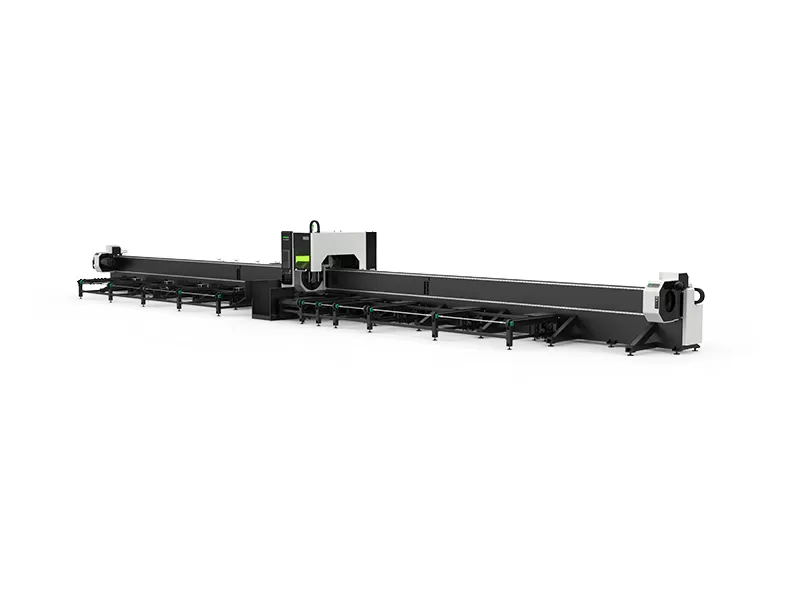 Side-mounted pipe cutting machine