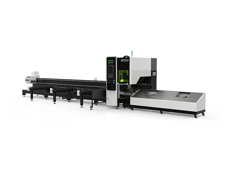 Side-mounted pipe cutting machine