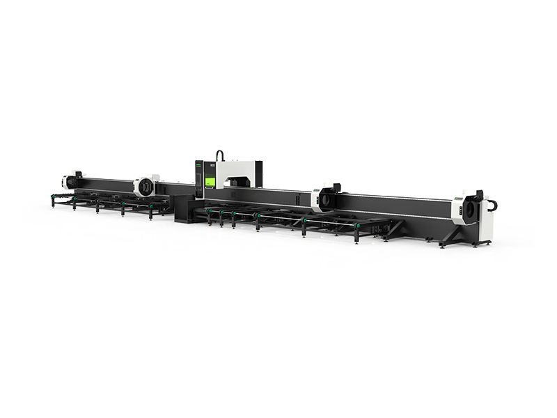 Side-mounted pipe cutting machine