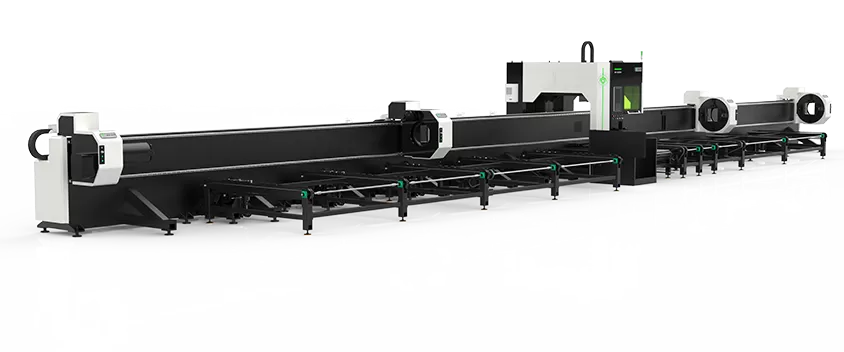 Side-mounted semi-automatic loading and unloading large tube cutting machine
