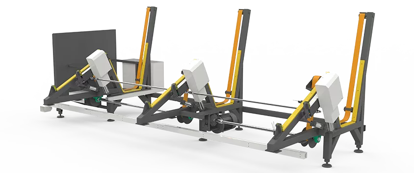 Automatic Side-mounted aser pipe cutting machine feeding device