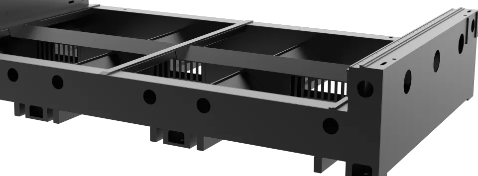 Side-Pull Plate Fiber Laser Cutting Machine