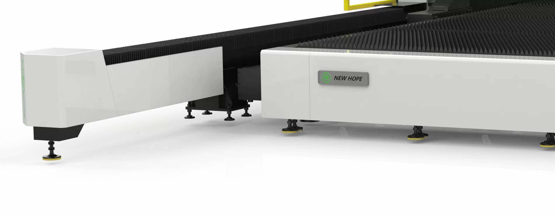 Big format fiber laser cutting machine