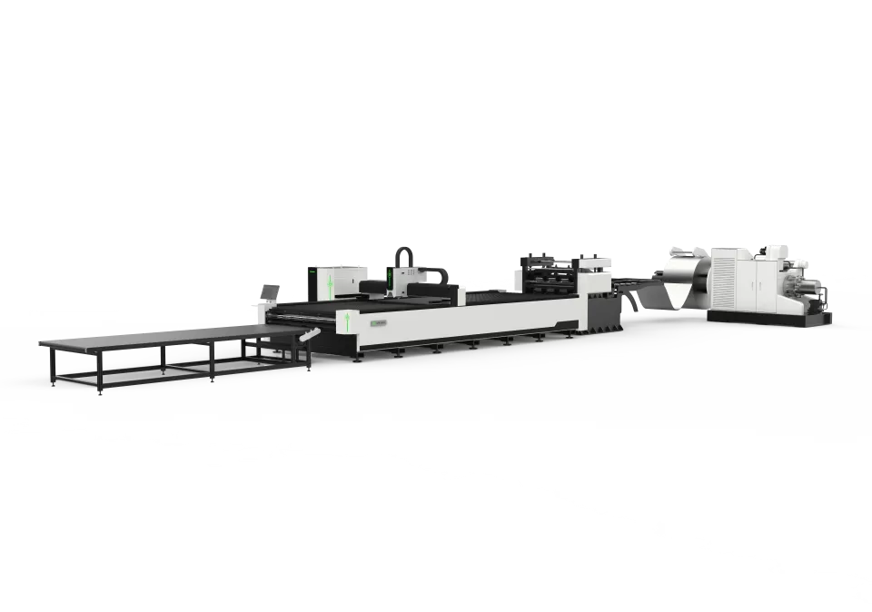 Coil Fiber Laser Cutting Production Line