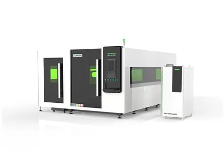 How are the cutting heads configured for plate and tube operations?